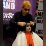 जावेद हबीब को स्टाइलिंग के दौरान महिला के बालों पर थूकना पड़ा भारी, देखें VIDEO