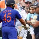 रोहित शर्मा ने ऐसा जड़ा छक्का, स्टैंड में बैठी बच्ची को लगी बॉल, मैच के बाद ऐसे हिटमैन ने जीता दिल
