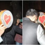 जब शिल्पा शेट्टी की छननी से Raj Kundra ने छिपाया मुंह, देखें VIDEO