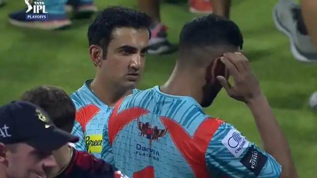IPL 2022 Eliminator RCB vs LSG: हार के बाद क्या कप्तान केएल राहुल पर भड़के गंभीर? फैन्स ने जमकर लताड़ा