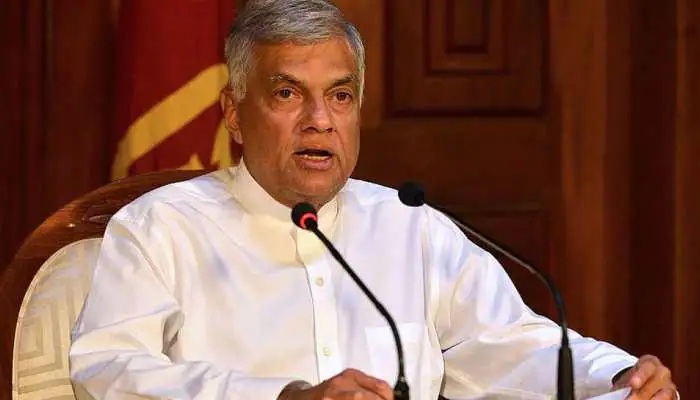 श्रीलंका में आर्थिक संकट: भारत से मिल रही मदद पर PM विक्रमसिंघे ने की तारीफ