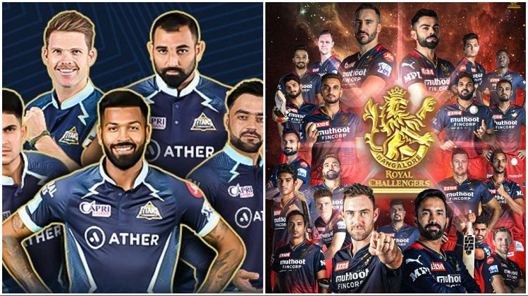 IPL Playoffs 2022: गुजरात के खिलाफ मैच में बैंगलोर जीती तो बाहर होगी ये दो टीमें