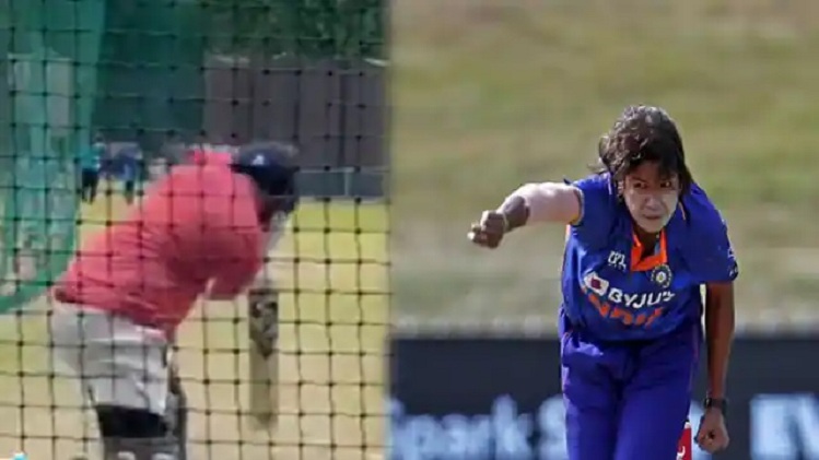 VIDEO: केएल राहुल ने किया इस भारतीय महिला गेंदबाज का सामना