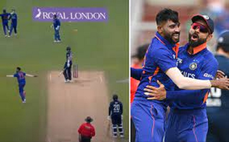 VIDEO: कोहली ने दिया टिप्स, सिराज ने अगली ही गेंद पर रूट को किया आउट