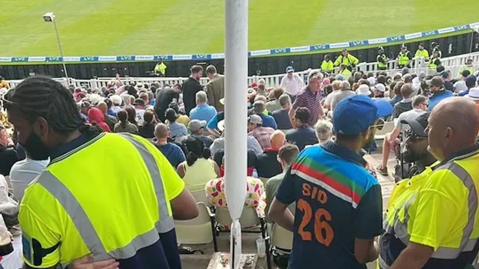 एजबेस्टन टेस्ट में भारतीय दर्शक को कहा था करी और पाकिस्तानी, पुलिस ने किया गिरफ्तार