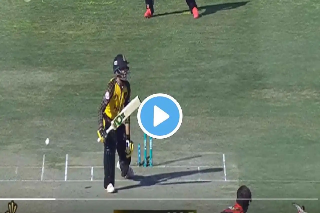 PSL 2023: शाहीन अफरीदी की आग उगलती गेंद ने उखाड़ डाला स्टंप, देखें VIDEO