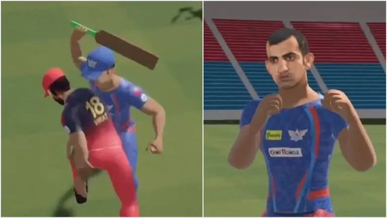 Virat Kohli और गौतम गंभीर के बीच लड़ाई पर बना गेम! देखें VIDEO