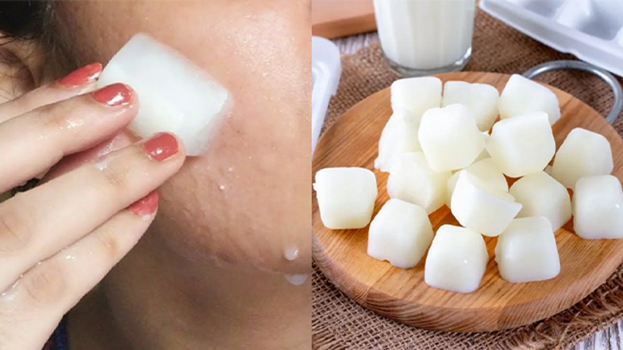 Skin Care Tips: चेहरे पर दूध कि बर्फ के टुकड़े का करें इस्तेमाल, मिलते है कई फायदे !