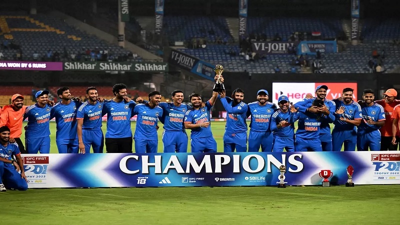 IND vs AUS: पांचवें टी20 में टीम इंडिया ने ऑस्ट्रेलिया को दी शिकस्त तो लग गई रिकॉर्ड्स की झड़ी, भारतीय खिलाड़ियों ने किया कमाल